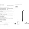 Фонарь NOVOTECH CORNU LED уличный NV-358058